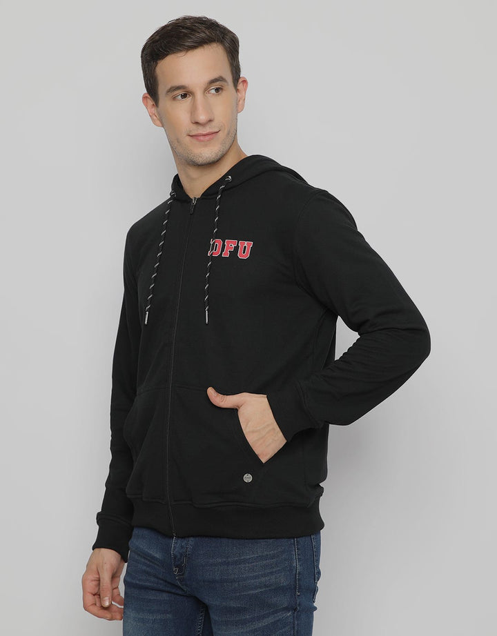 d&f Sweatshirt Hoodie Baby Terry Black Dfu""
