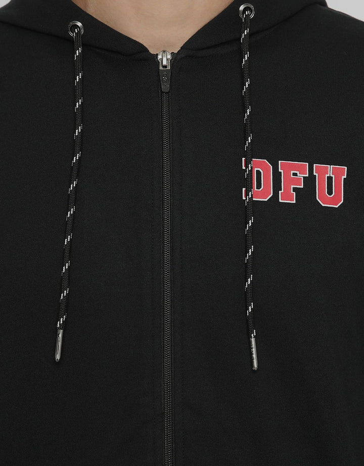 d&f Sweatshirt Hoodie Baby Terry Black Dfu""