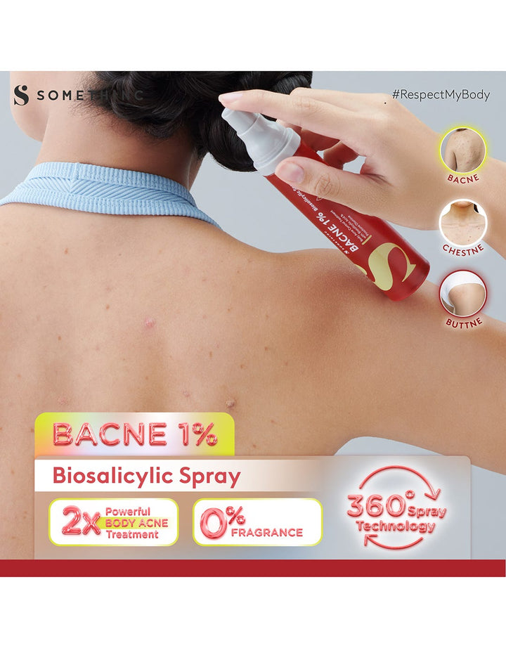 Somethinc Bacne 1% Biosalicylic Spray 50ml