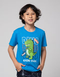 Little M Short Sleeve T-Shirt Print Dino Good Days Aplikasi