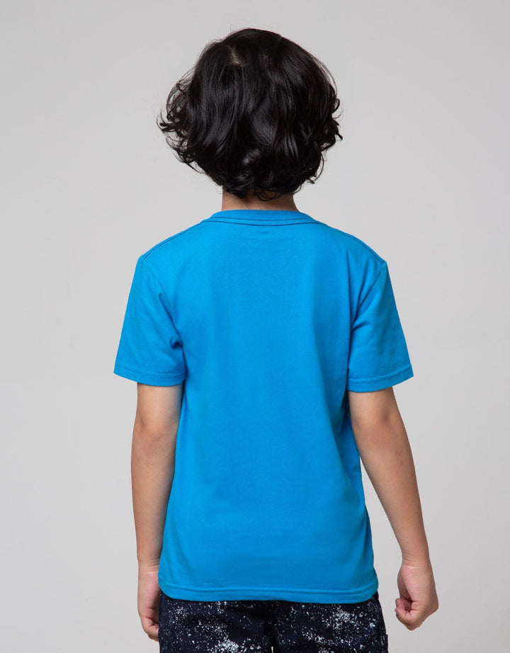 Little M Short Sleeve T-Shirt Print Dino Good Days Aplikasi