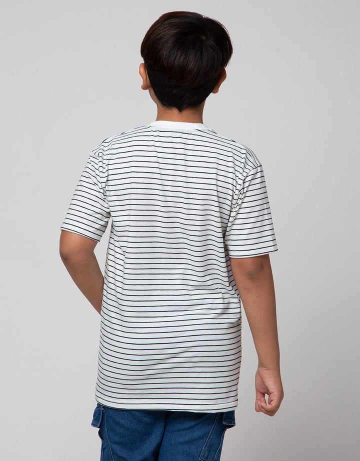 Nevada Short Sleeve T-Shirt Stripe With Pocket