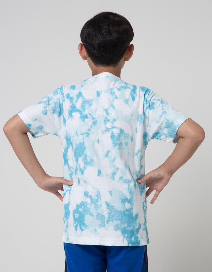 Nevada Short Sleeve T-Shirt Tie Dyed Emboss Summer