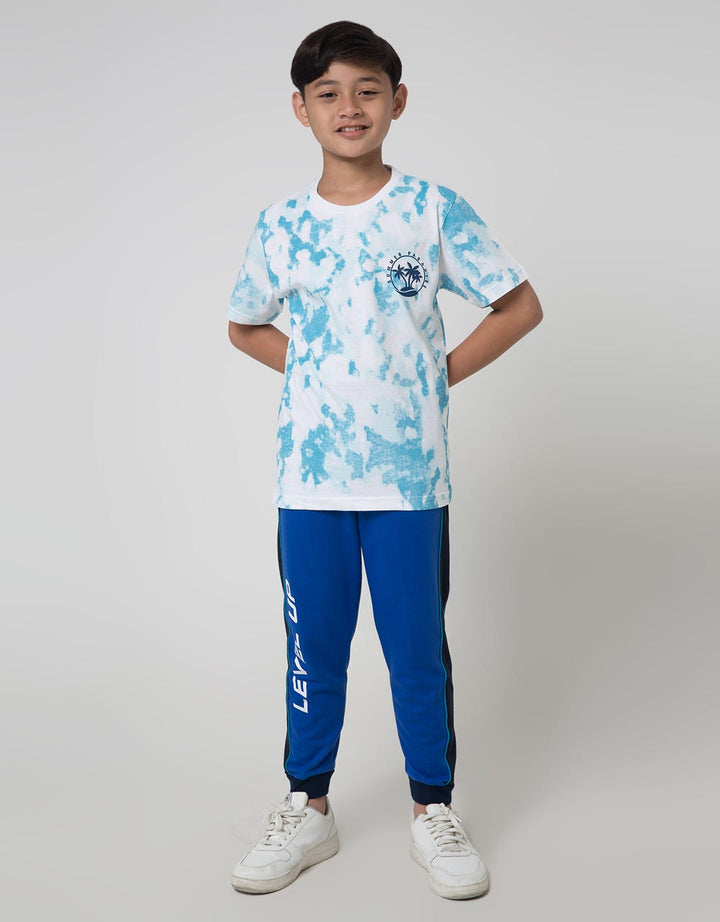 Nevada Short Sleeve T-Shirt Tie Dyed Emboss Summer