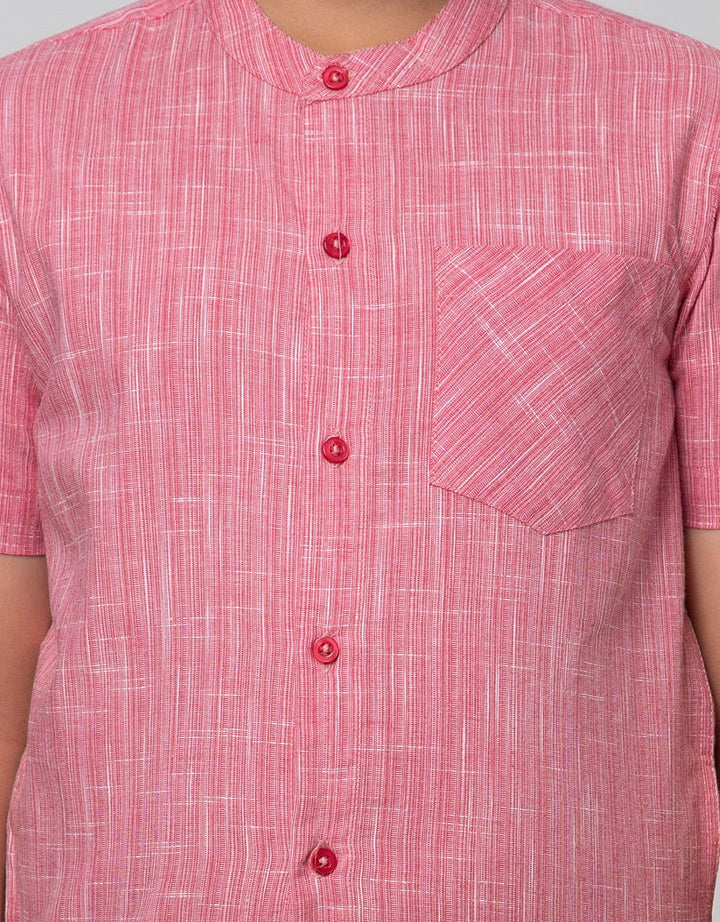 Nevada Short Sleeve Shirt Koko Casual Yarn Dyed Textured