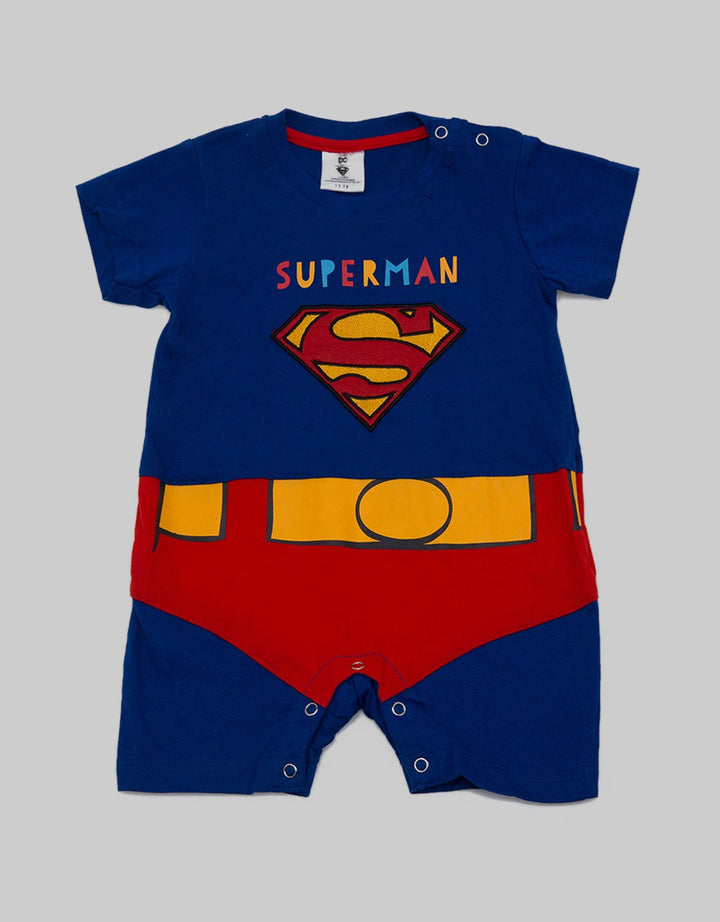 Pipiniko Superman Print Romper Anak Laki-laki