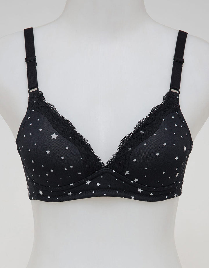 Nevada Non Push Up Regular Bra Non Wire Stary Nite 2
