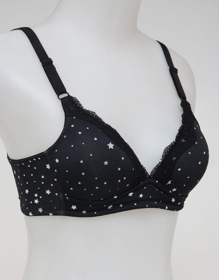 Nevada Non Push Up Regular Bra Non Wire Stary Nite 2