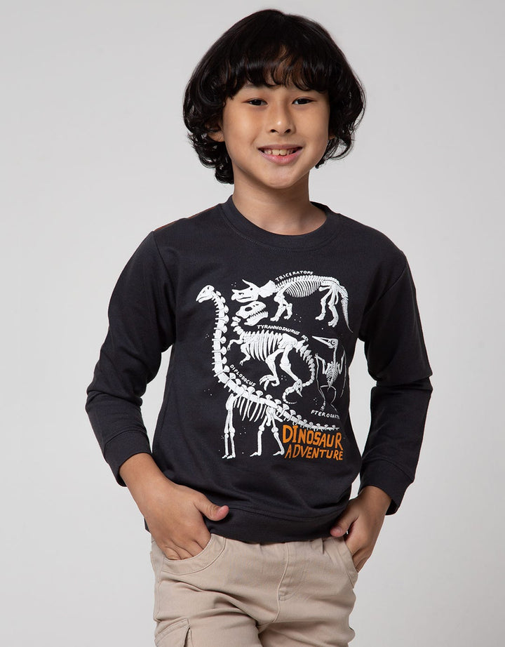 Little M Sweatshirt Dino Adventure