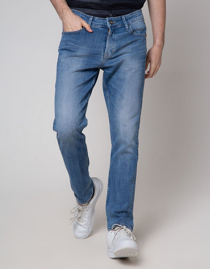 Watchout Jeans Slim Fit Casual Jeans Pria