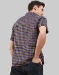 Watchout Jeans Short Sleeves Shirt Small Plaid