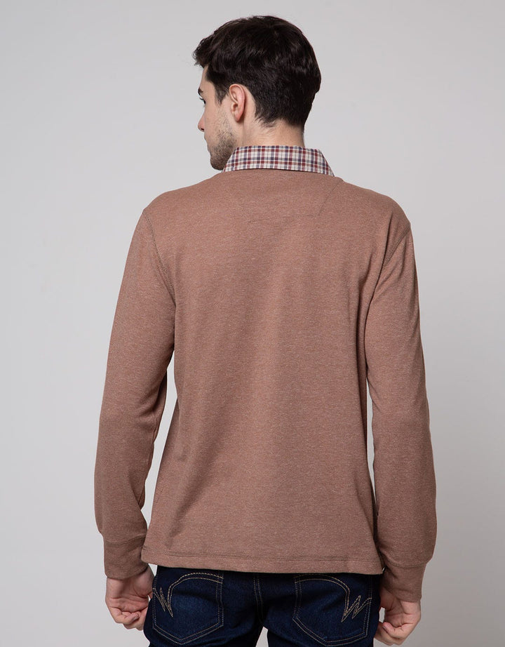 Watchout Casual Long Sleeves Polo Shirt