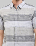 Watchout Casual Tribal Print Kemeja Pria