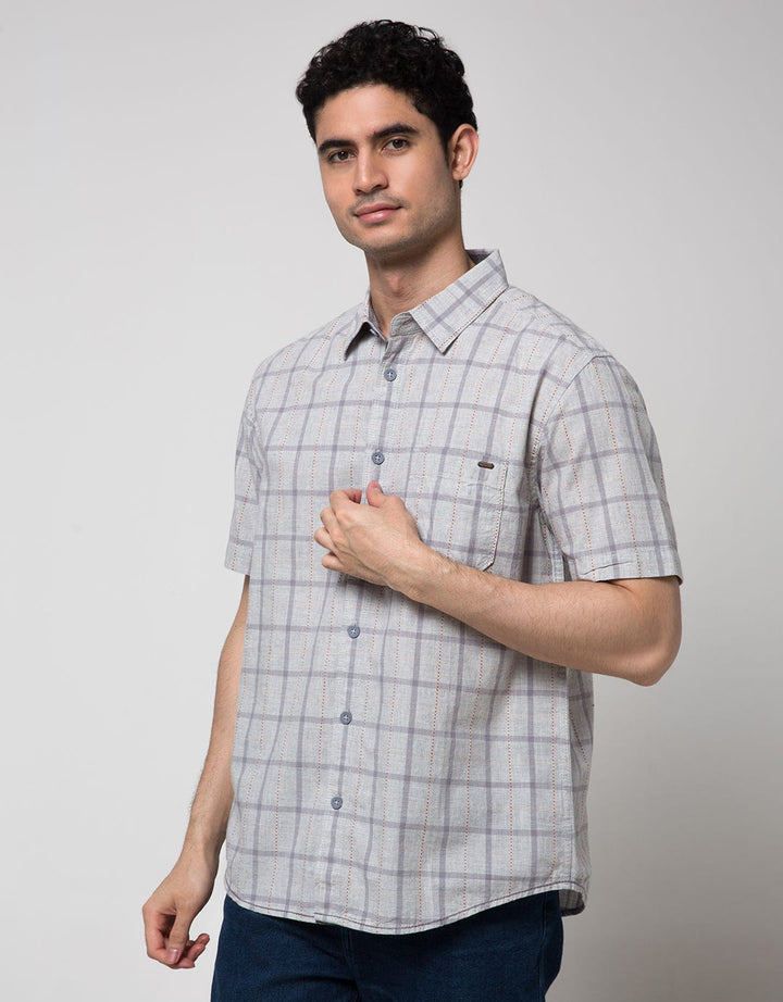 Watchout Casual Check Mate Kemeja Pria