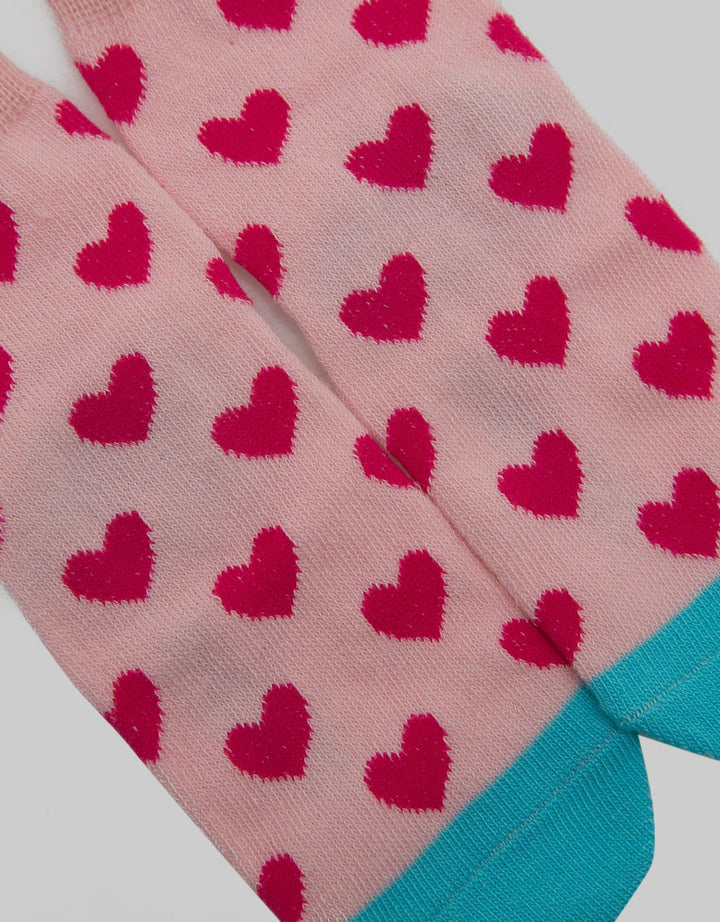 Kidz Too Sock Print Love