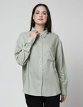 Nevada Long Sleeve Shirt Reg Solid Tencel