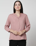 Connexion Blouse V Neck Wanita