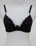 Nevada Non Push Up Non Wire Polkadot Bra Wanita