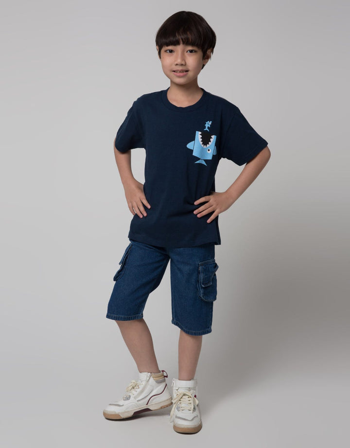 Little M Recycle Five Kaos Anak Laki-laki