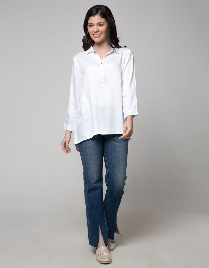 Connexion 7/8 Rayon Twill Shirt