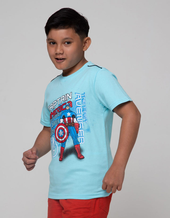 Marvel Captain America First Kaos Anak Laki-laki