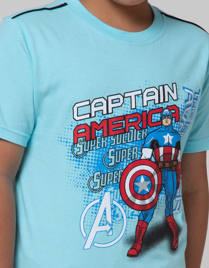 Marvel Captain America First Kaos Anak Laki-laki
