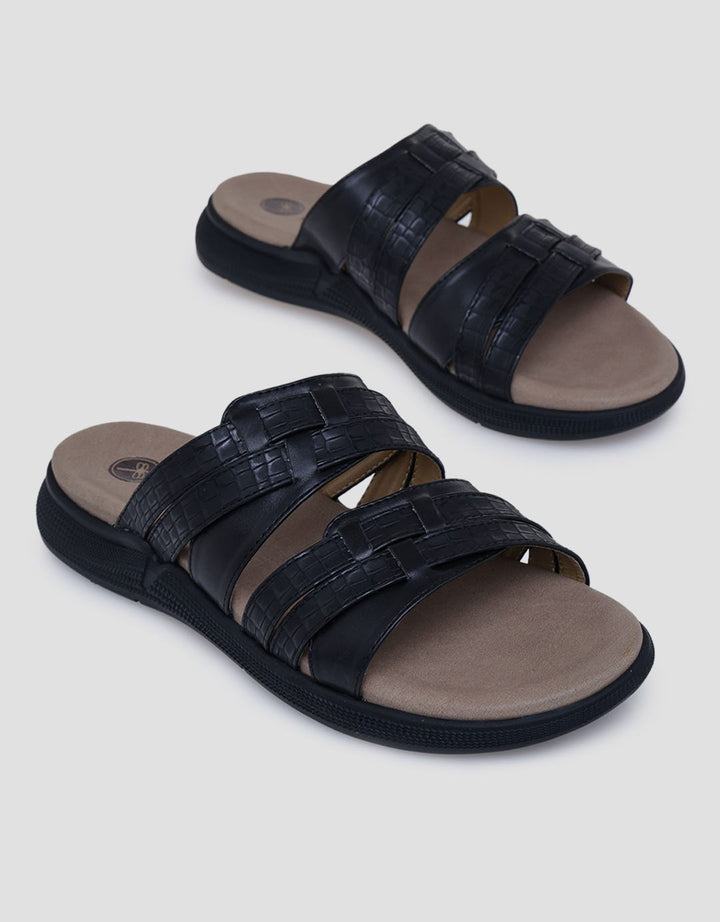 Triset Multi Strap Slipper Sandal Wanita