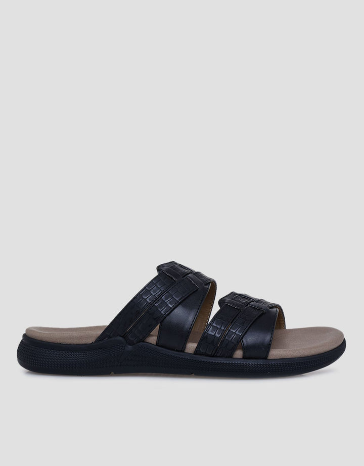 Triset Multi Strap Slipper Sandal Wanita