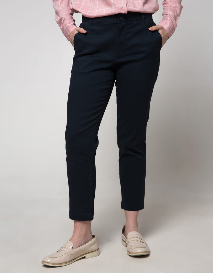 Connexion Chinos Pants Stretch Back Elastic Hidden