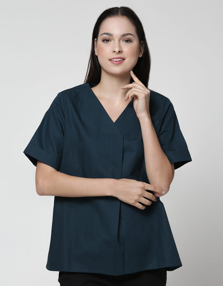 St. Yves Cotton Easycare Blouse Wanita