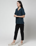 St. Yves Cotton Easycare Blouse Wanita