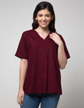 St. Yves Cotton Easycare Blouse Wanita