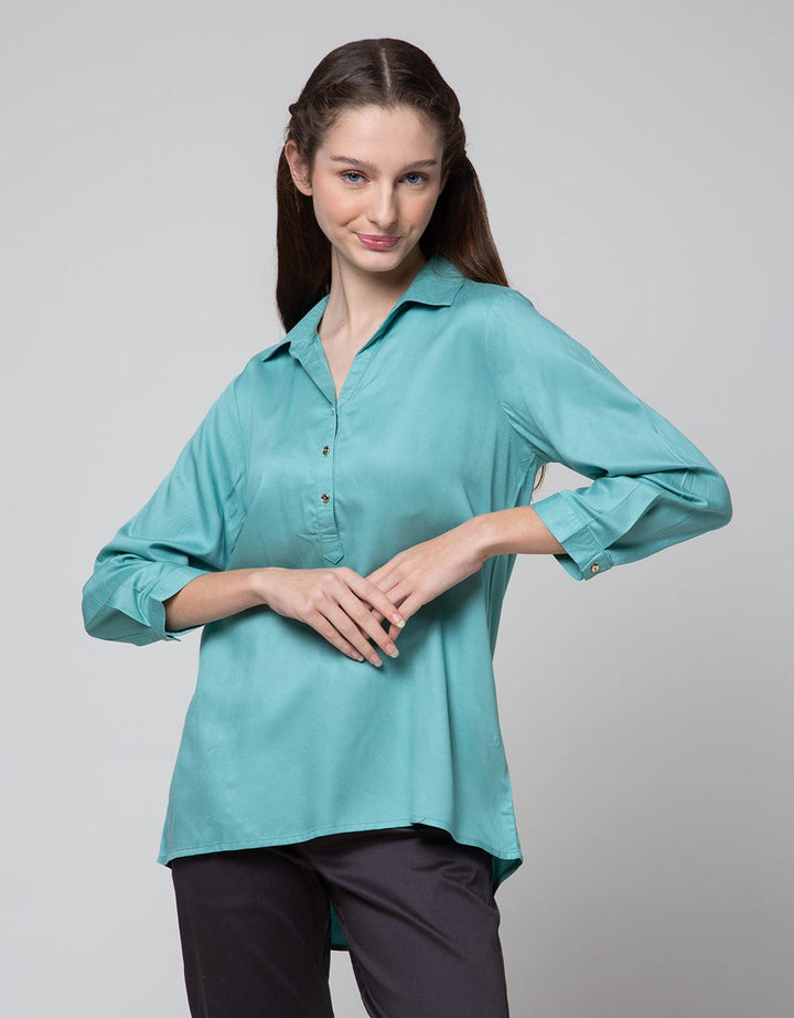 Connexion 7/8 Rayon Twill Shirt