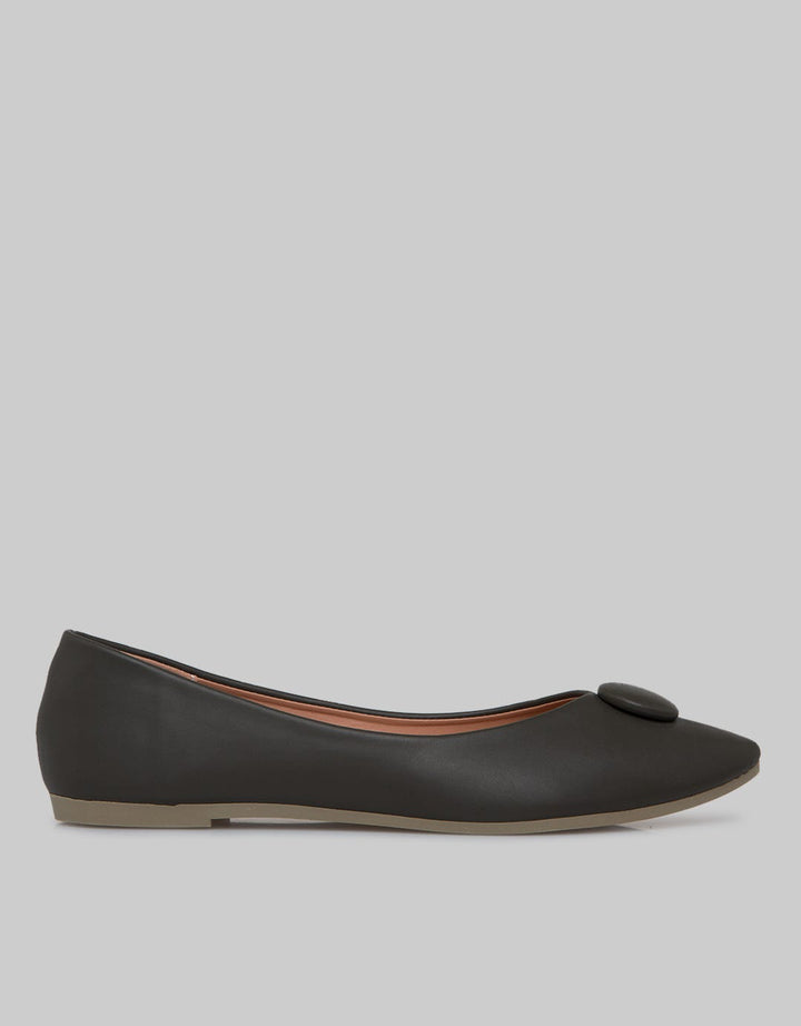 St. Yves Ballerina Pointed Flat Shoes Women