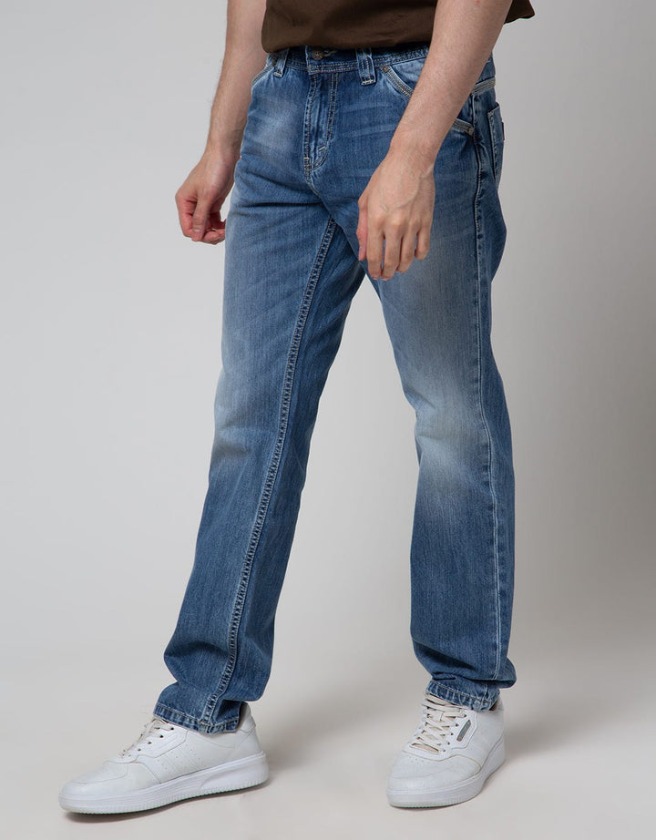 Lois Slim Fit Jeans Celana Panjang Button