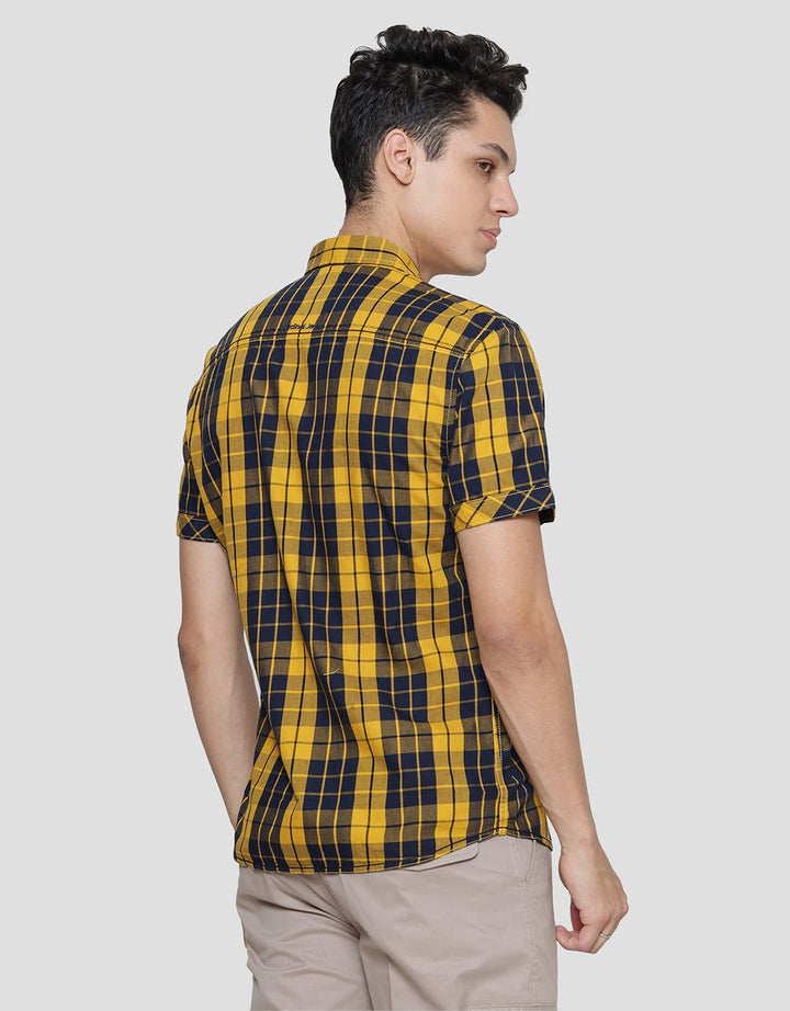 Cardinal Jeans Check Kemeja Pria