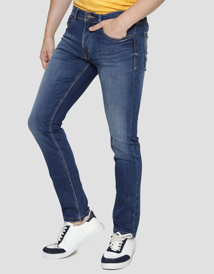 Andrew Smith Slim Washed Celana Jeans Pria