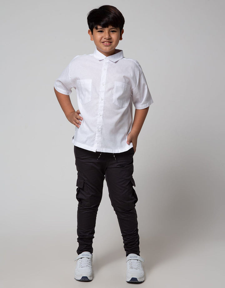 Nevada OVZ Oxford Kemeja Anak Laki-laki