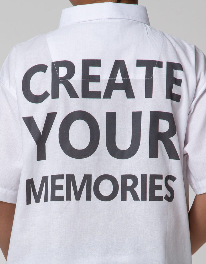 Nevada OVZ Oxford Kemeja Anak Laki-laki