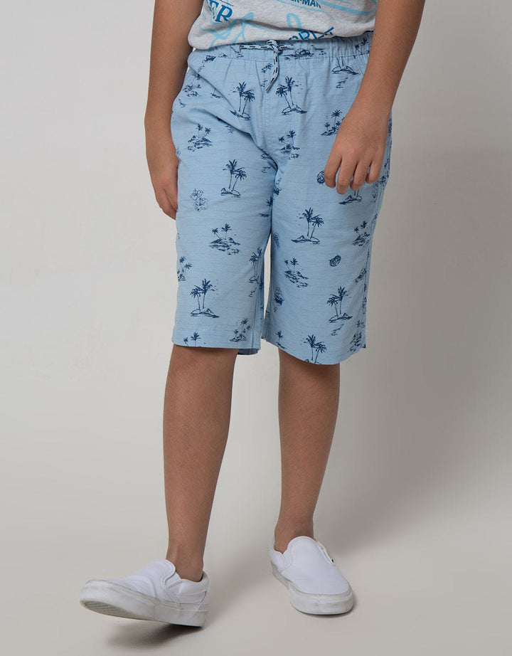 Nevada Shorts Pants Crop Tropical