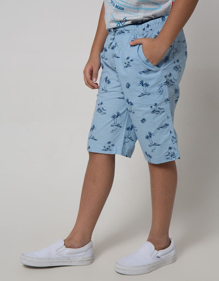 Nevada Shorts Pants Crop Tropical