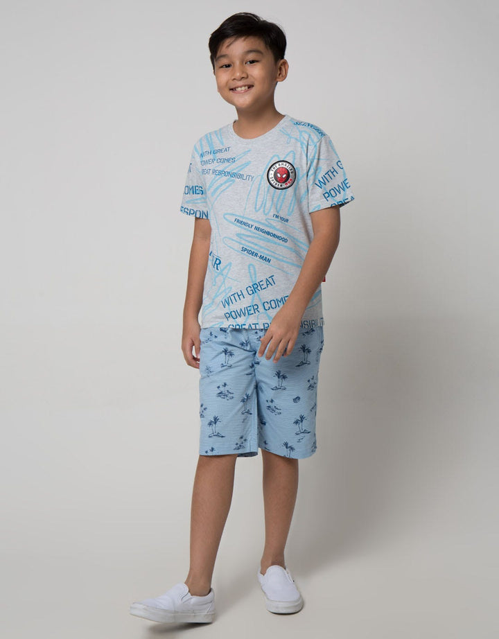 Nevada Shorts Pants Crop Tropical