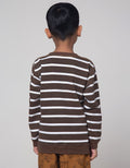 Little M Dino Stripe Sweater Anak Laki-laki