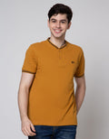 Gab's Henley Casual Polo Shirt Pria