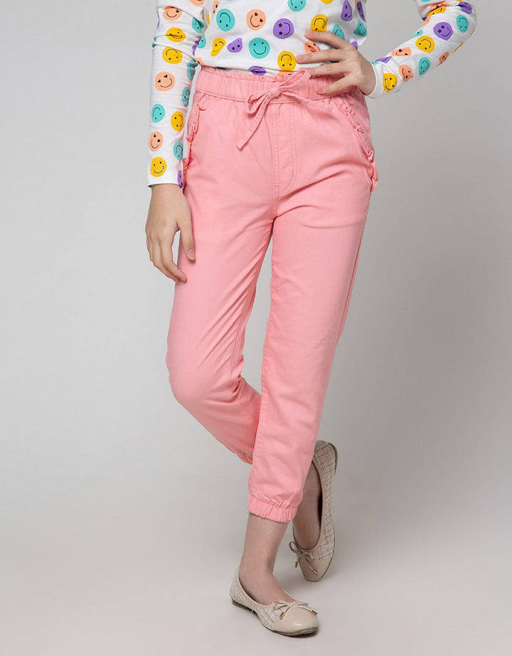 Aero Jogger Polos Pinggang Karet Tali pIta