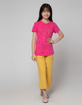 Aero Long Pants Solid Culottes with Ribbon Waist