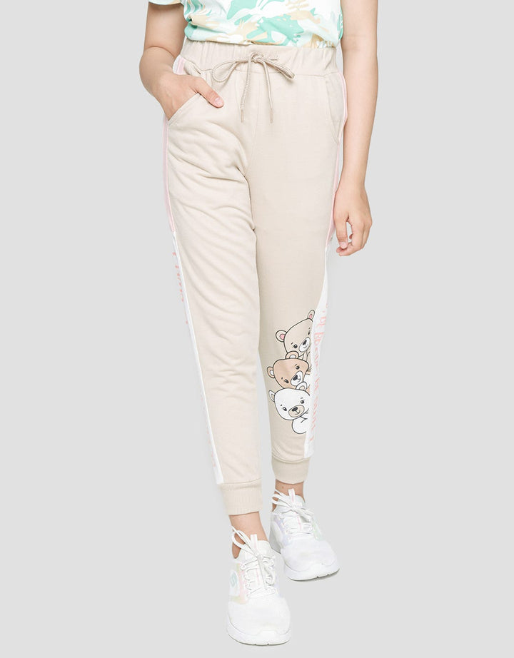 Aero Jogger Cut Sewn Bear Love Love