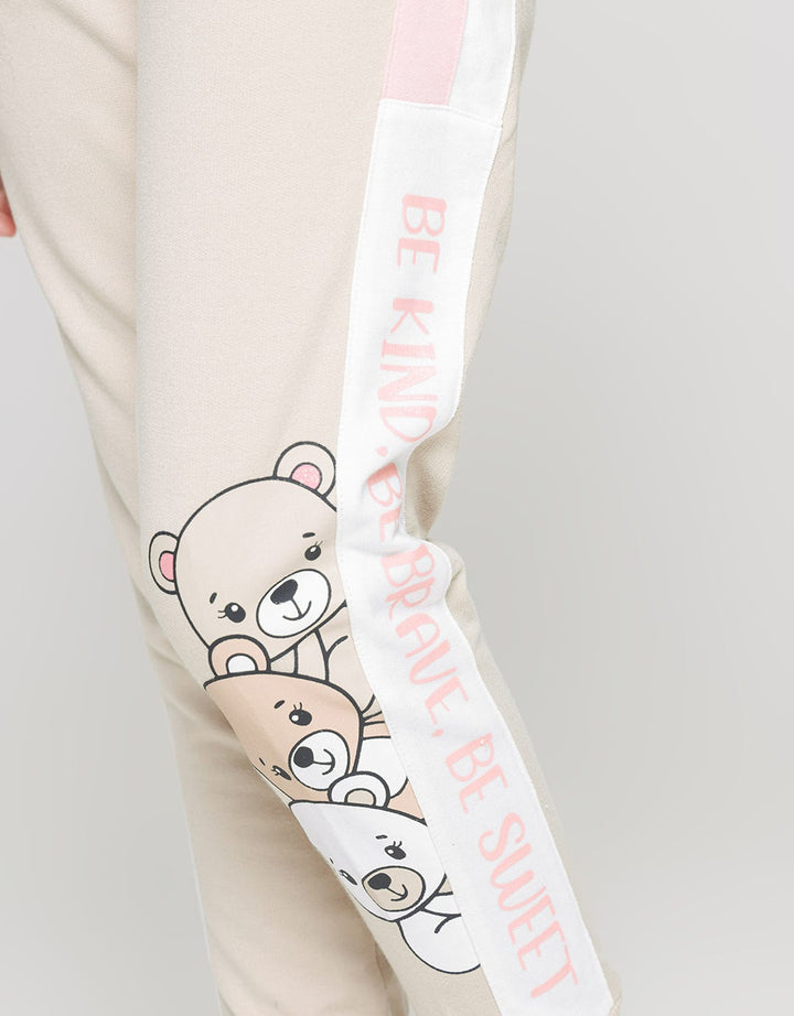 Aero Jogger Cut Sewn Bear Love Love