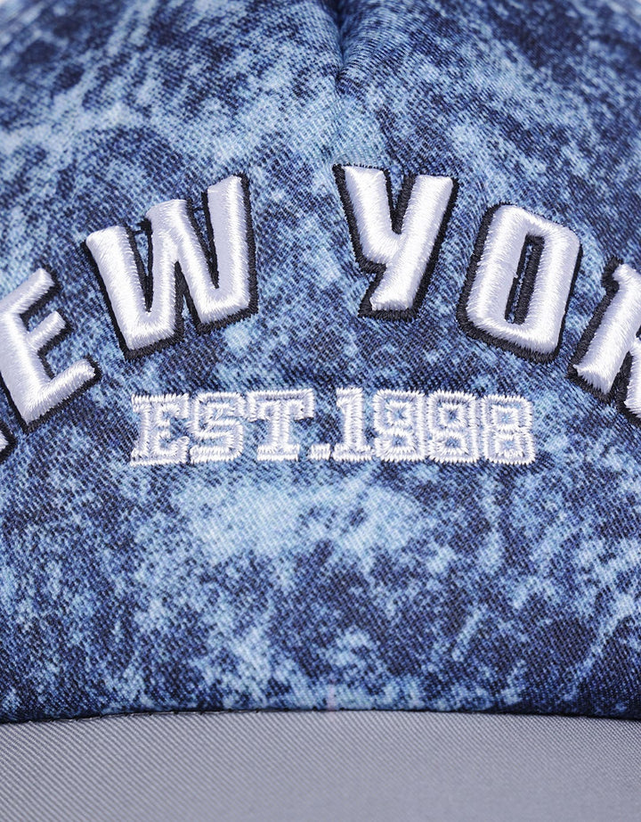 Nevada Sport Fullprint Abtract Newyork Topi Anak Laki-Laki
