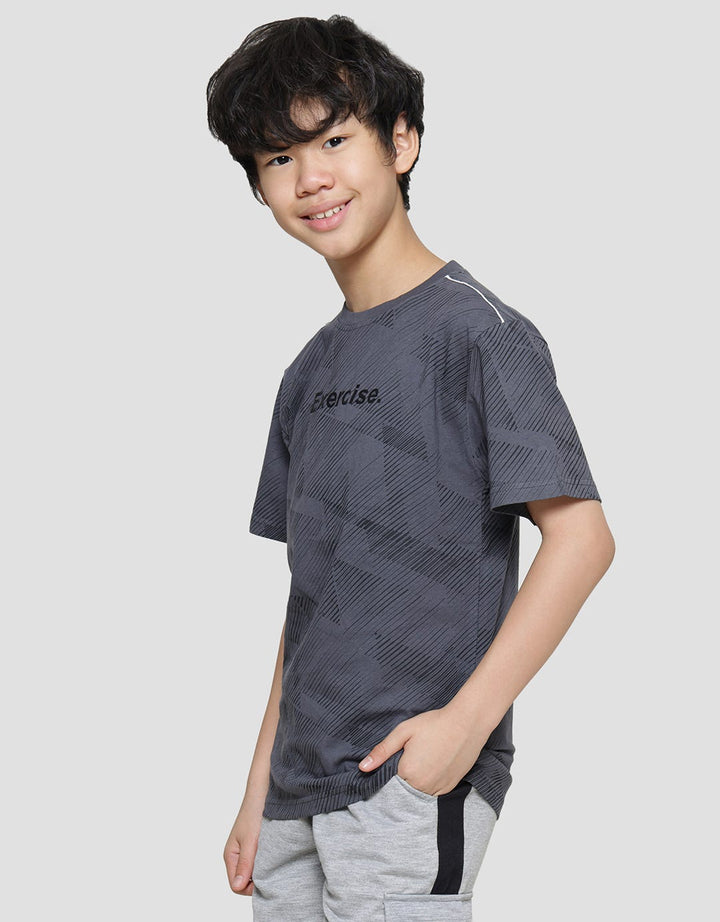 Nevada Sport Abstract Print Kaos Anak Laki-laki